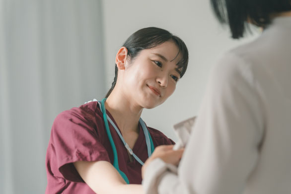 患者さんに寄り添う姿勢